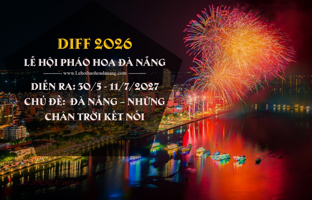 Lễ hội pháo hoa Đà Nẵng 2026