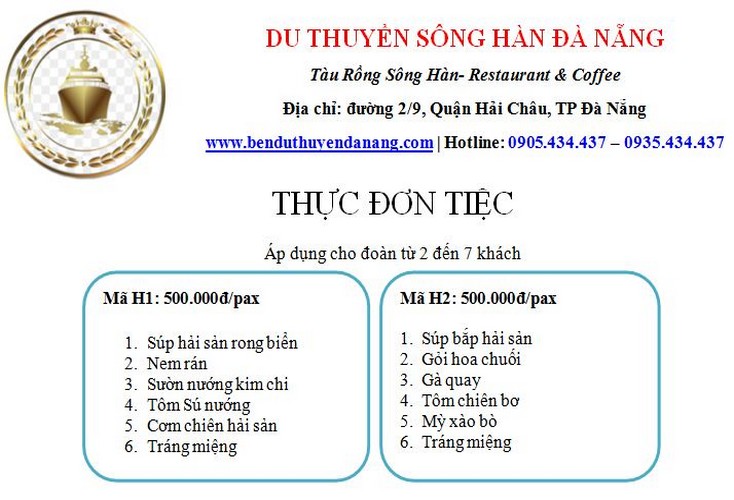 Thuc don Tau Rong Da Nang_2pax_2021